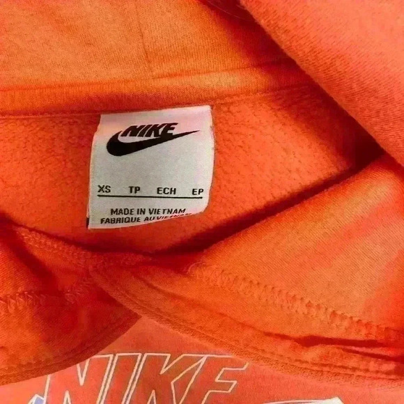 Nike Orange Women's Sweatshirt Size XS - Picture 3 of 3